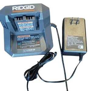 RIDGID 18V Lithium Ion Battery Charger -  Genuine OEM Model R86093